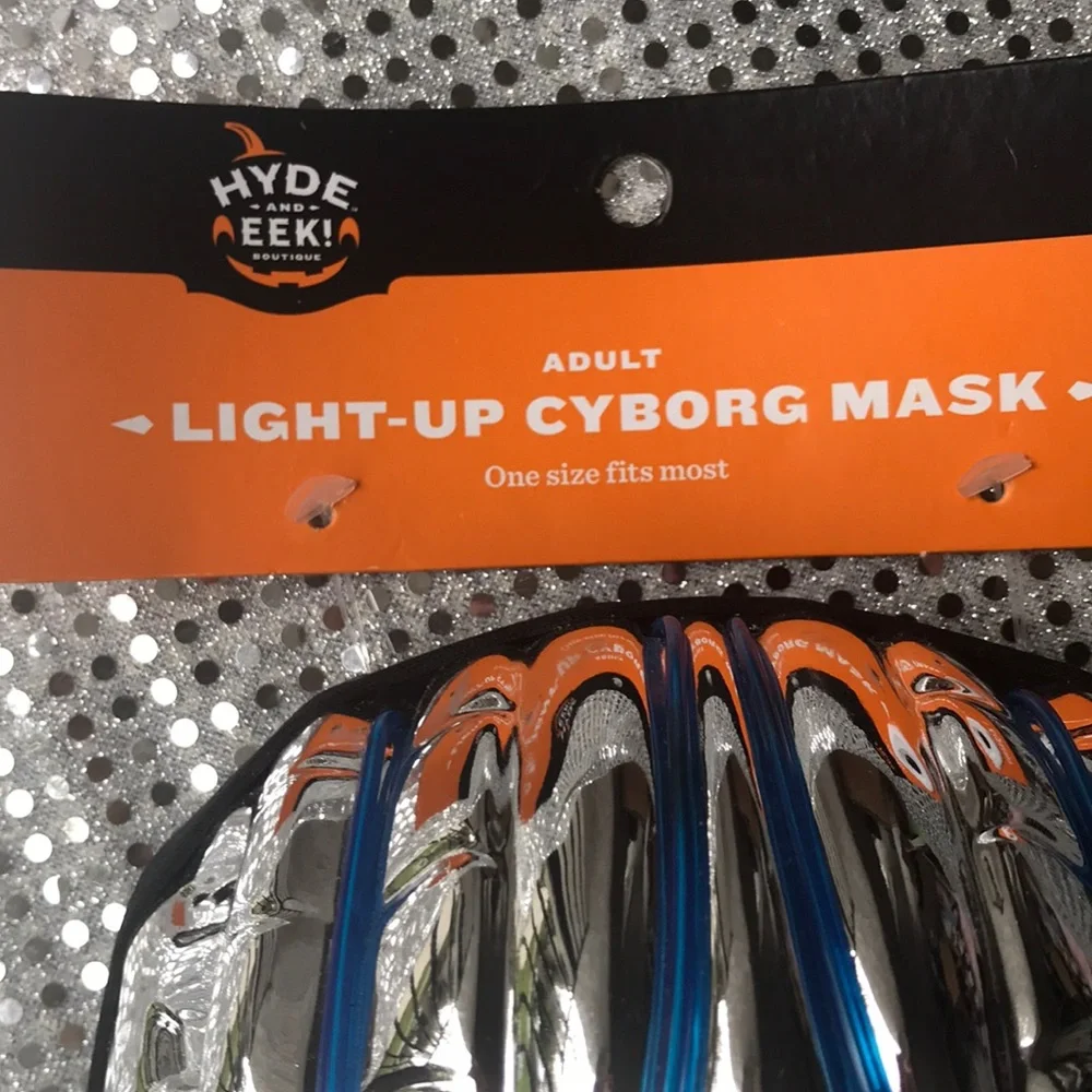 Light Up Cyborg Mask